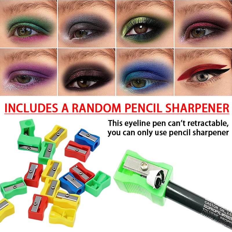 βοΈ 50% OFF NOW! π 14-Pack Waterproof Colored Gel Eyeliner Pencil β Metallic & Shimmer Finishes, Smudge-Proof β¨