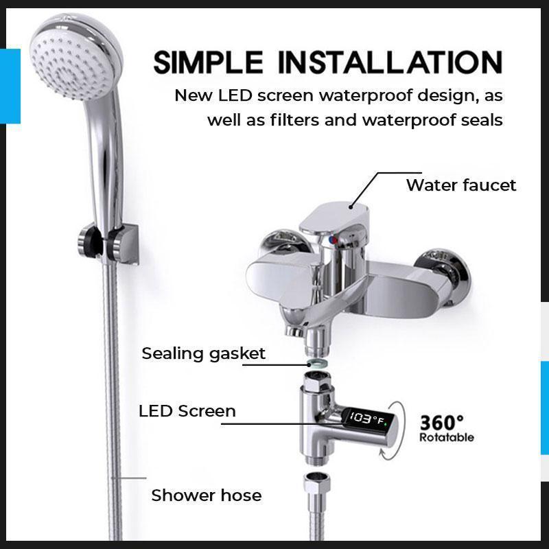 🔥Hot Sale 50% Off🔥New Type Shower Thermometer