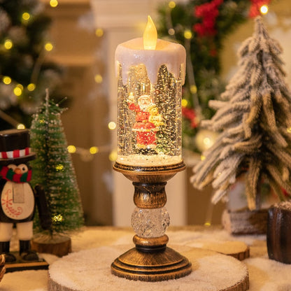 🎁Hot Promotion 49% Off🎅Christmas Candle Night Light🕯️